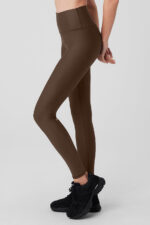 Airlift Winter Warm High-Waist Legging – Espresso - Image 4