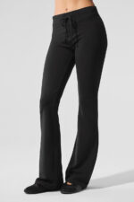 Sway Bootcut Sweatpant – Black - Image 2