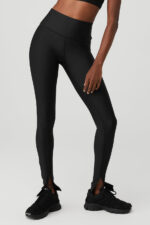 Airlift High-Waist Elongated Legging – Black - Image 4