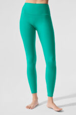 High-Waist Airlift Legging – Spruce Green - Image 2