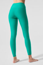 High-Waist Airlift Legging – Spruce Green - Image 3