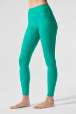 High-Waist Airlift Legging – Spruce Green - Image 4