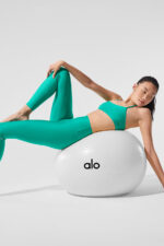 High-Waist Airlift Legging – Spruce Green