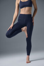 7/8 High-Waist Airlift Legging – Navy - Image 2