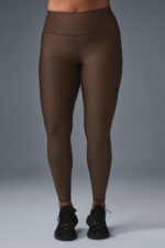 High-Waist Airlift Legging – Espresso