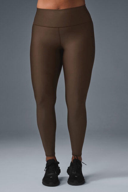 High-Waist Airlift Legging – Espresso