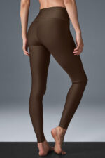 High-Waist Airlift Legging – Espresso - Image 3