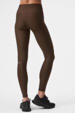 7/8 High-Waist Airlift Legging – Espresso - Image 3