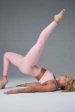 7/8 High-Waist Airlift Legging – Ballet Pink - Image 2