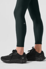 7/8 High-Waist Airlift Legging – Charcoal Green - Image 3
