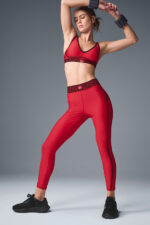 Airlift High-Waist 7/8 Line Up Legging – Bold Red