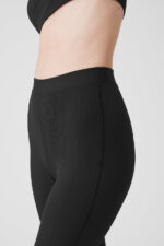 High-Waist 7/8 Run It Back Legging – Black - Image 4