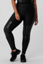 Airlift Winter Warm High-Waist Supermoto Legging – Black - Image 2