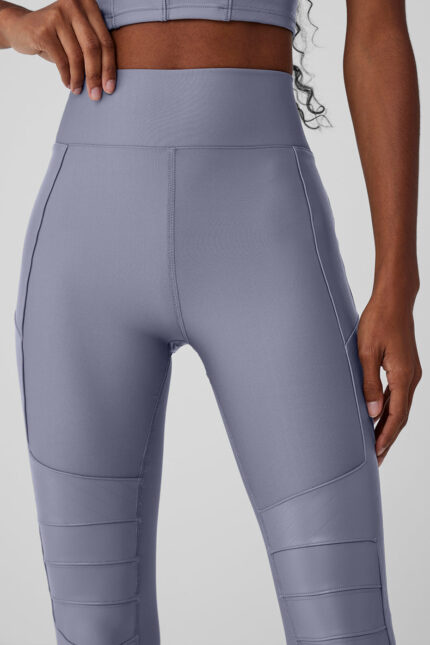 Airlift Winter Warm High-Waist Supermoto Legging – Fog
