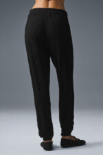 Cable Knit Winter Bliss Pant – Black - Image 4