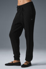 Cable Knit Winter Bliss Pant – Black - Image 2