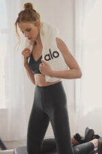 Airlift Strength Extreme High-Waist 7/8 Legging – Black
