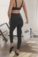 Airlift Strength Extreme High-Waist 7/8 Legging – Black - Image 5