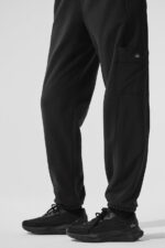Polar Fleece Wintry Mix Pant – Black - Image 2