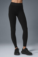 Alosoft High-Waist Head Start Legging – Black - Image 4