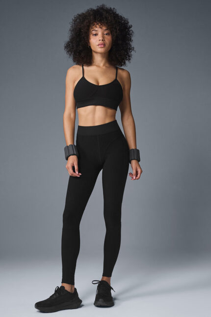 Alosoft High-Waist Head Start Legging – Black