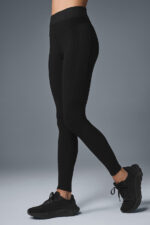 Alosoft High-Waist Head Start Legging – Black - Image 2