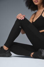 Alosoft High-Waist Head Start Legging – Black - Image 5