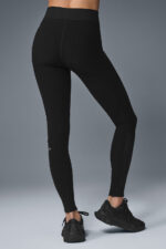 Alosoft High-Waist Head Start Legging – Black - Image 3