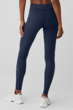 Alosoft High-Waist Head Start Legging – Navy - Image 5