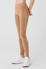 Alosoft High-Waist Head Start Legging – Toasted Almond - Image 4