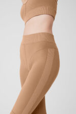 Alosoft High-Waist Head Start Legging – Toasted Almond - Image 2
