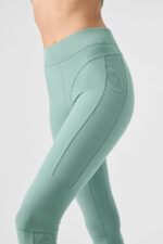 Alosoft High-Waist Head Start Legging – Botanical Green - Image 3