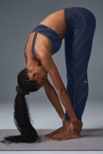 Alosoft High-Waist Sunray Legging – Navy/Ivory - Image 3