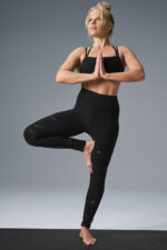 Alosoft High-Waist Spotlight Legging – Black - Image 4