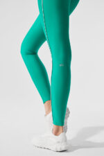 Airlift High-Waist Suit Up Legging – Spruce Green/White - Image 3