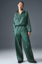 Afterglow Wide Leg Track Pant – Winter Ivy - Image 4