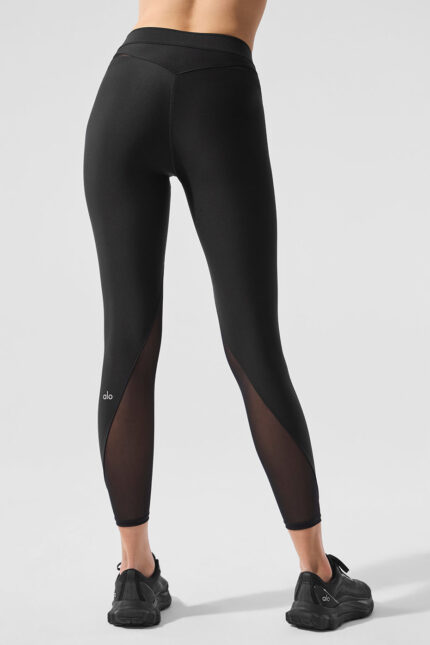 Airlift High-Waist 7/8 Rebel Legging – Black