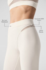 Airlift High-Waist 7/8 Rebel Legging – Ivory - Image 4