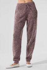 Marl Sweater Pant – Mushroom Marl