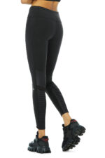 Moto Legging – Black/Black Glossy - Image 3
