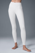 High-Waist Airbrush Legging – White - Image 3