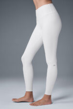 High-Waist Airbrush Legging – White - Image 5