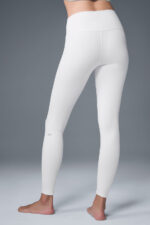 High-Waist Airbrush Legging – White - Image 2