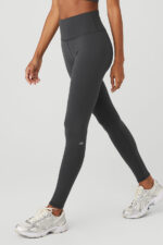 High-Waist Airbrush Legging – Anthracite - Image 3