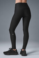 High-Waist Airlift Legging – Black - Image 2