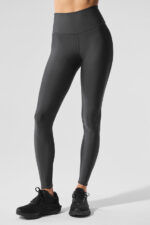 High-Waist Airlift Legging – Anthracite - Image 2