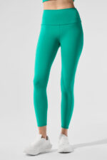 7/8 High-Waist Airbrush Legging – Spruce Green - Image 5