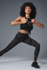High-Waist Camo Vapor Legging – Black Camouflage - Image 5