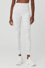 High-Waist Camo Vapor Legging – White Camouflage - Image 3