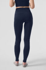High-Waist Airlift Legging – Navy - Image 4